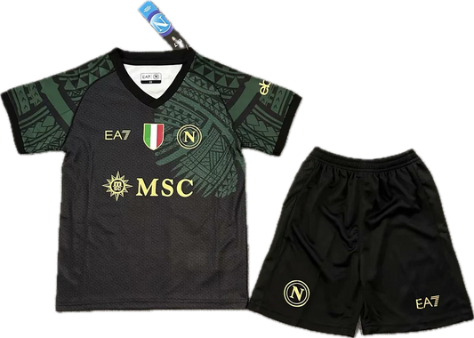 KIT PARA NIÑOS NAPOLI terceira camisa 2023/24