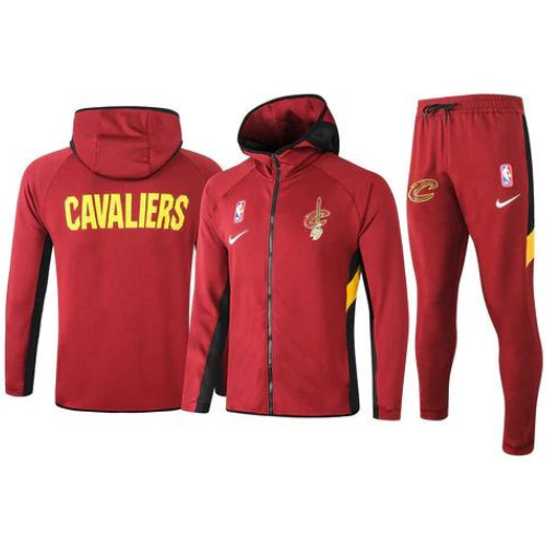 KIT CHAQUETA CON CREMALLERA Y CAPUCHA + CHÁNDAL NBA CLEVELAND CAVALIERS 2021/22