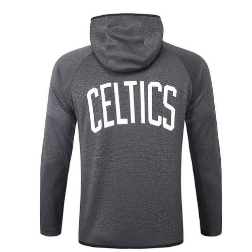 KIT CHAQUETA CON CAPUCHA Y CREMALLERA + CHÁNDAL NBA GRIGIA CELTICS 2021/22