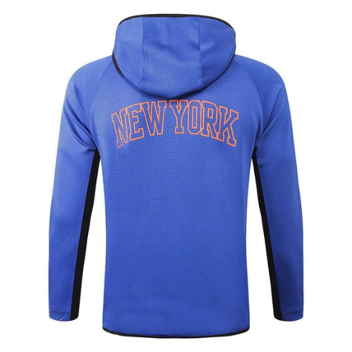 KIT CHAQUETA CON CREMALLERA Y CAPUCHA + CHÁNDAL MORADO NBA NEW YORK KNICKS 2021/22