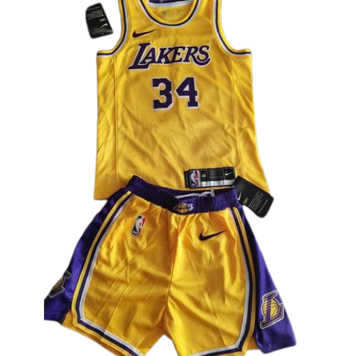 KIT CAMISETA NBA NIÑO LOS ANGELES LAKERS