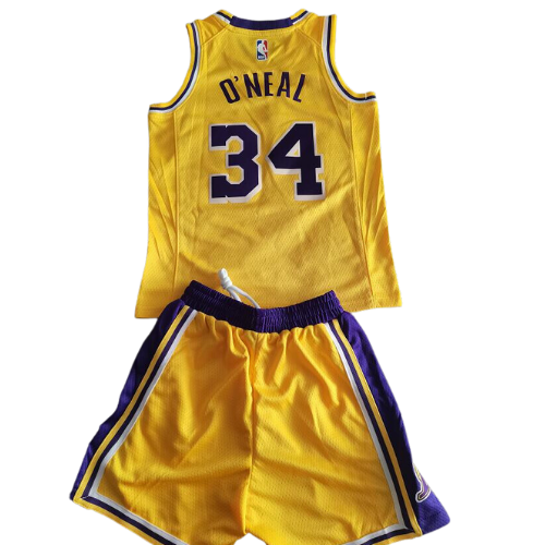 KIT CAMISETA NBA NIÑO LOS ANGELES LAKERS