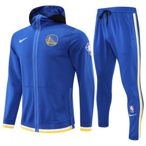 KIT NBA CHAQUETA + CHANDAL GOLDEN STATE WARRIORS 75TH ANNIVERSARIO 2022/23