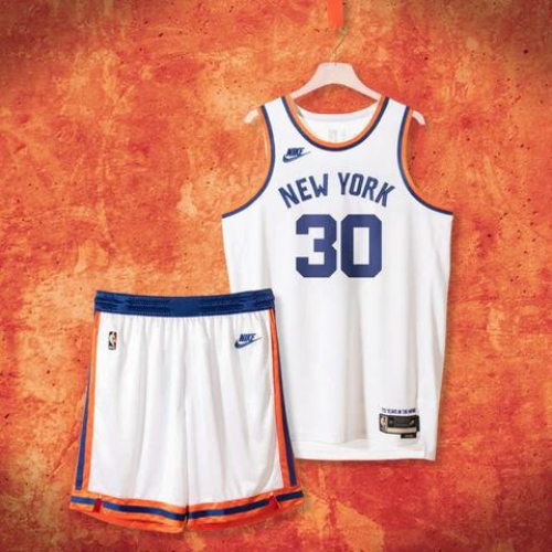 KIT NBA MAILLOT + PANTALÓN CORTO NEW YORK KNICKS BLANCO CITY EDITION 2021/22