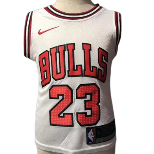 CAMISETA BLANCA NBA  CHICAGO BULLS