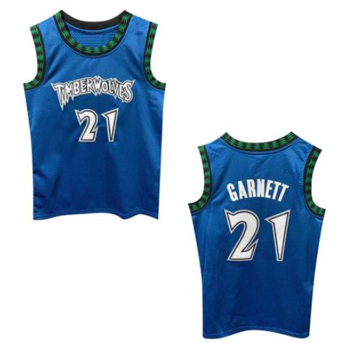 CAMISETA AZUL NBA MINNESOTA TIMBERWOLVES