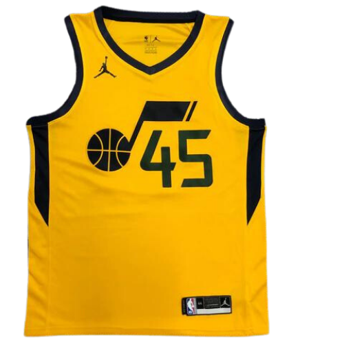 CAMISETA AMARILLO NBA UTAH JAZZ 2021/22