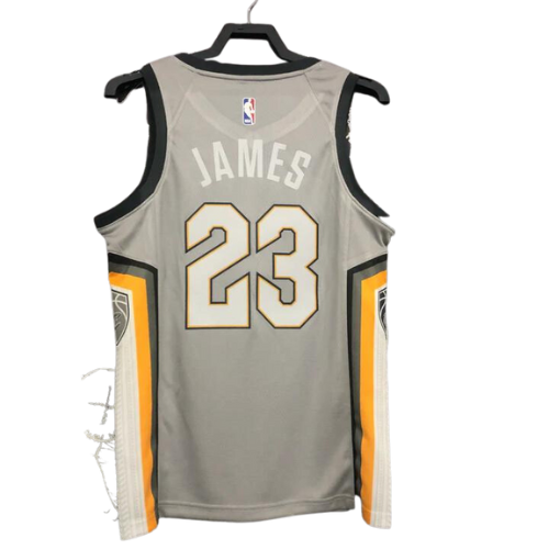 CAMISETA GRIS NBA RETRO CLEVELAND CAVALIERS 2018/19