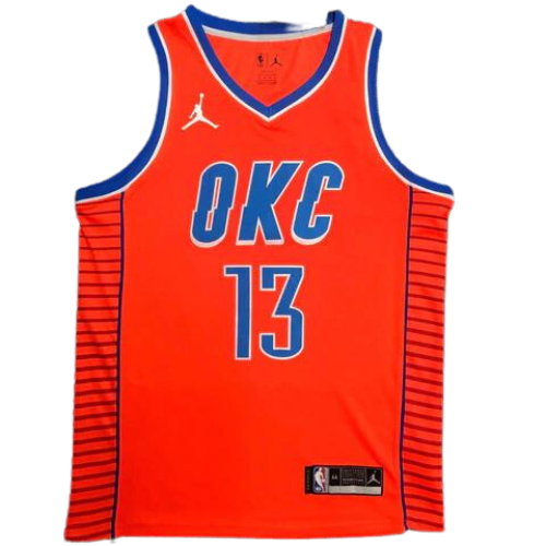 CAMISETA NBA NARANJA OKLAHOMA CITY 2021/22