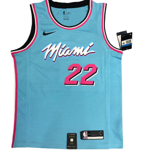 CAMISETA NBA AZZURRA MIAMI HEAT 2021/22