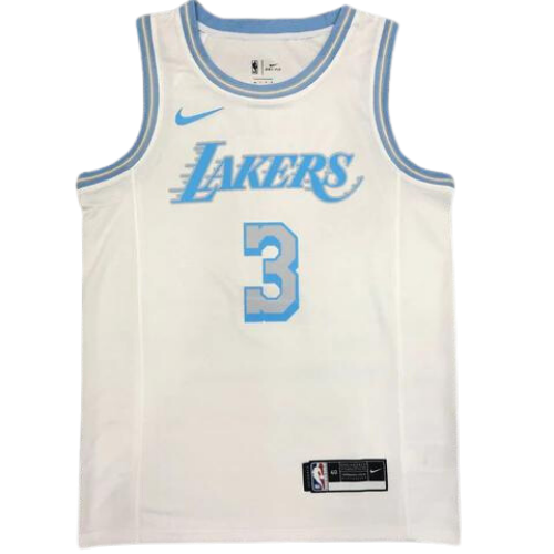 CAMISETA NBA BLANCA LAKERS 2021/22