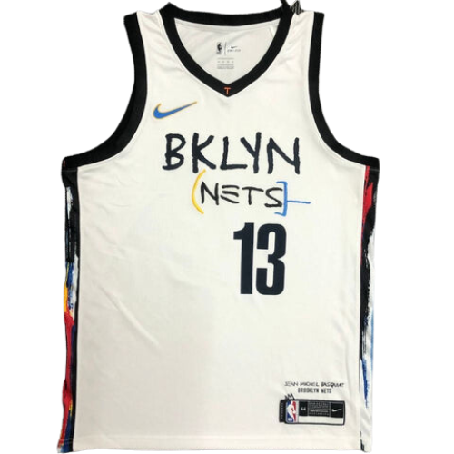 CAMISETA NBA BLANCA “BKLYN” BROOKLYN NETS 2021/22