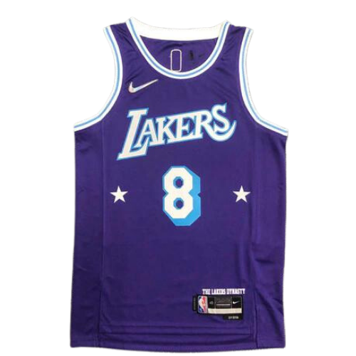 CAMISETA AZUL-BLANCA NBA LAKERS 2021/22 CITY EDITION