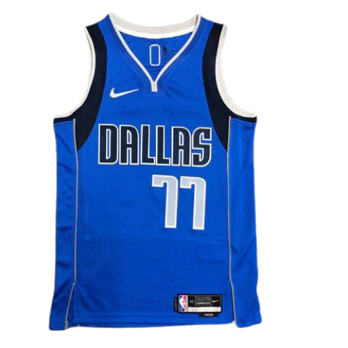 CAMISETA NBA AZUL-NEGRA MAVERICKS DALLAS 2021/22