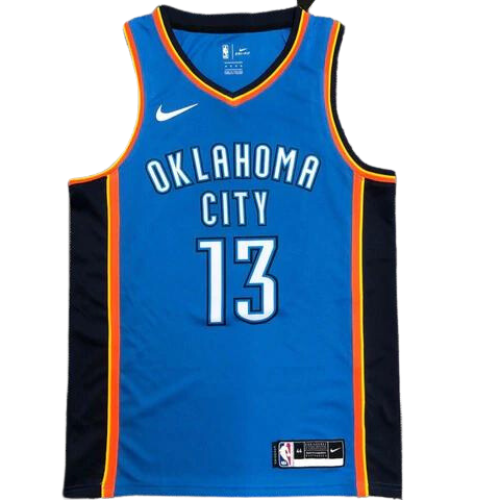 CAMISETA AZUL NBA OKLAHOMA CITY 2021/22