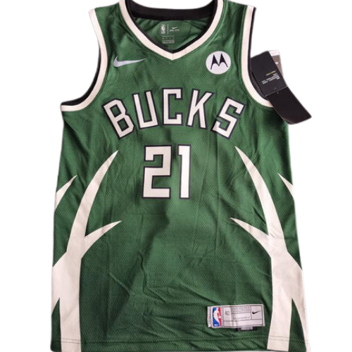 CAMISETA NBA JRUE HOLIDAY MILWAUKEE BUCKS PLAYOFF 2021/22