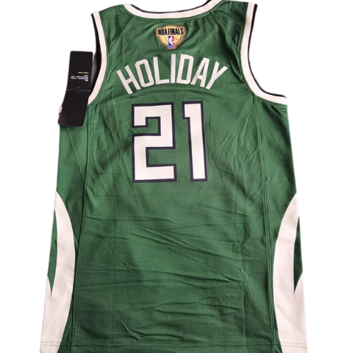 CAMISETA NBA JRUE HOLIDAY MILWAUKEE BUCKS PLAYOFF 2021/22