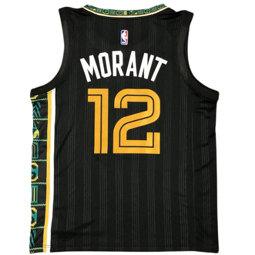 CAMISETA NBA NEGRO-VERDE GRIZZLIES 2021/22