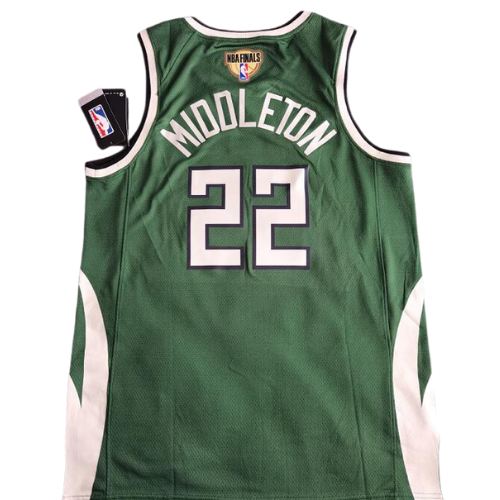 CAMISETA NBA MIDDLETON MILWAUKEE BUCKS PLAYOFF 2021/22