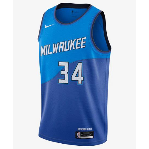 CAMISETA NBA MILWAUKEE BUCKS CITY EDITION 2021/22