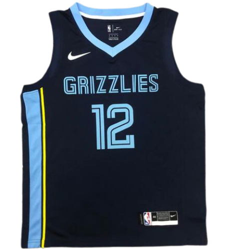 CAMISETA NBA NEGRO-AZUL GRIZZLIES 2021/22