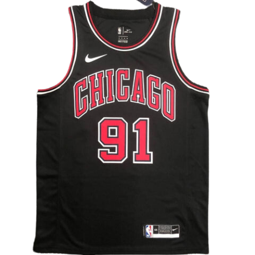 CAMISETA NBA NEGRA CHICAGO BULLS