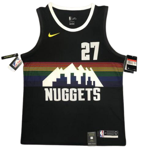 CAMISETA NBA NEGRA DENVER NUGGETS 2021/22