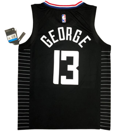 CAMISETA NBA NEGRA LA CLIPPERS 2021/22