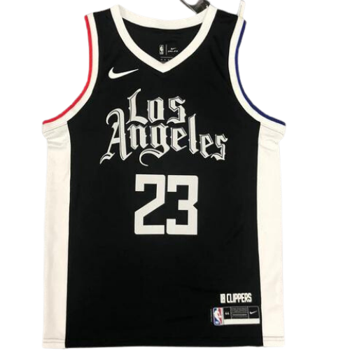 CAMISETA NBA NEGRA LA CLIPPERS 2021/22