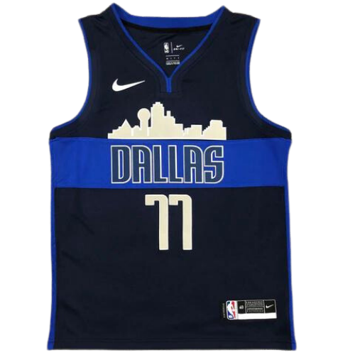 CAMISETA NBA NEGRA MAVERICKS DALLAS 2021/22