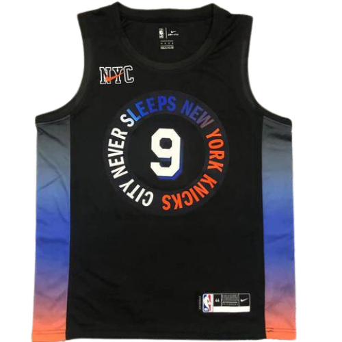 CAMISETA NBA NEGRA NEW YORK KNICKS 2021/22