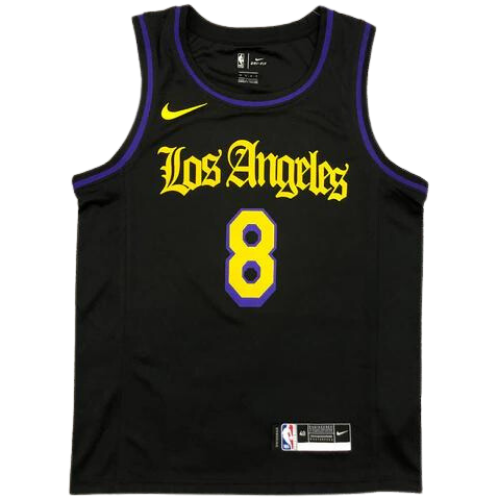 CAMISETA NBA NEGRA “LOS ANGELES” LAKERS 2021/22