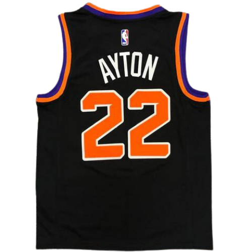 CAMISETA NBA NEGRO-NARANJA PHOENIX SUNS 2021/22