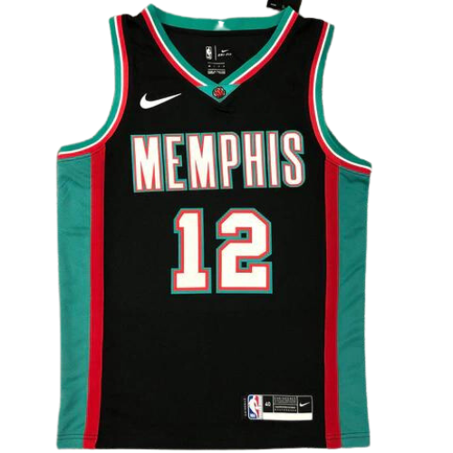 CAMISETA NBA NEGRO-VERDE GRIZZLIES 2021/22