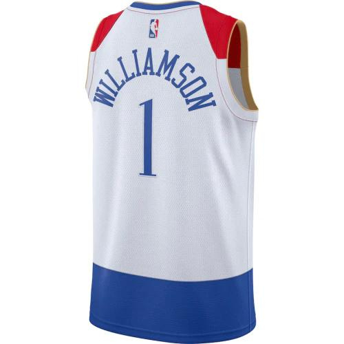 CAMISETA NBA NEW ORLEANS PELICANS CITY EDITION BLANCO 2020/21