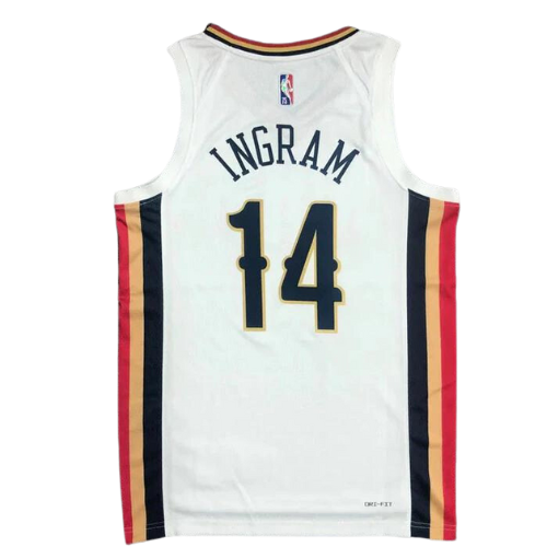 CAMISETA NBA NEW ORLEANS PELICANS CITY EDITION BLANCO 2021/22