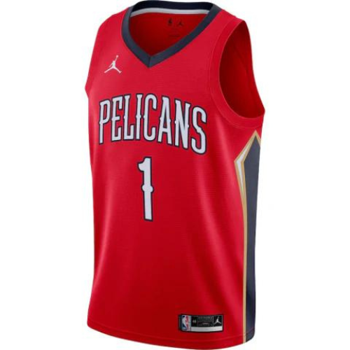 CAMISETA ROJA DE LA NBA NEW ORLEANS PELICANS 2020/21