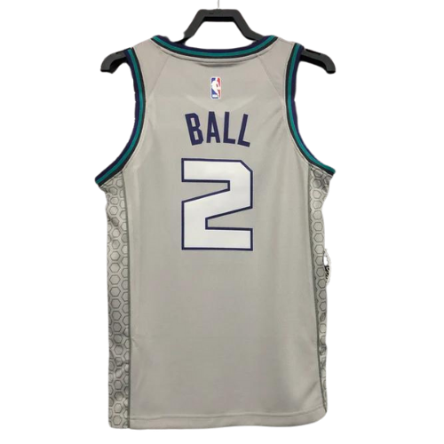 CAMISETA NBA RETRO GRIGIA CHARLOTTE HORNETS 2019/20