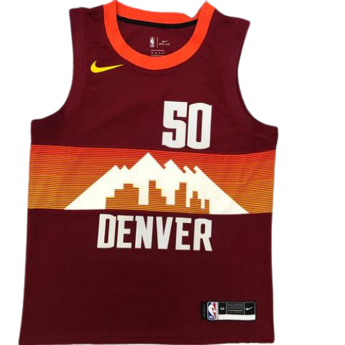 CAMISETA NBA ROUGE DENVER NUGGETS 2021/22