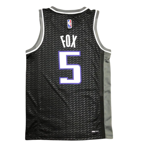 CAMISETA NBA SACRAMENTO KINGS NEGRA 2021/22