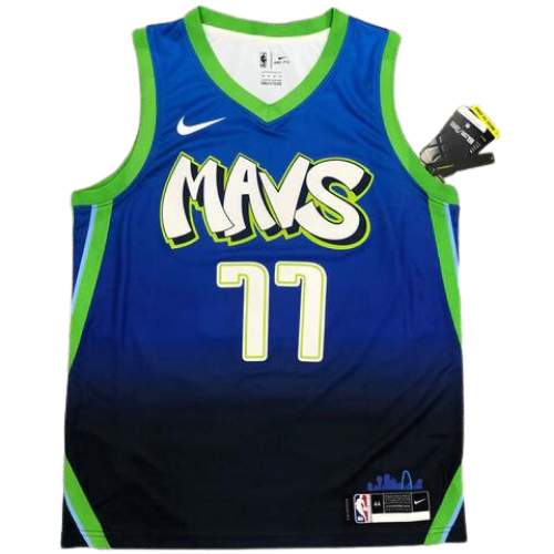 CAMISETA NBA “MAVS” AZUL MAVERICKS DALLAS 2021/22