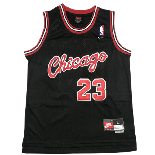 CAMISETA NEGRA NBA CHICAGO BULLS