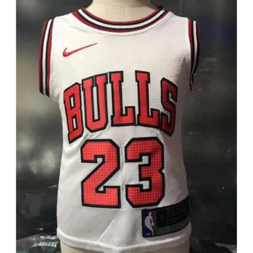 CAMISETA BLANCA NBA CHICAGO BULLS