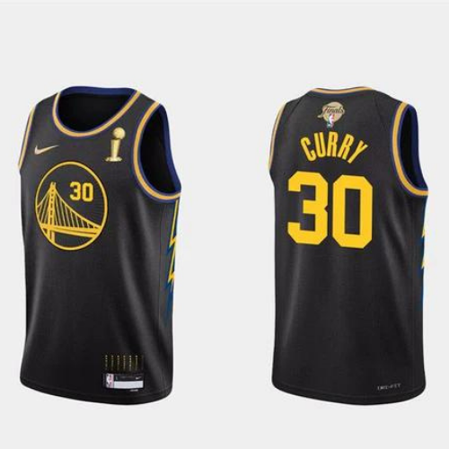 CAMISETA NEGRA NBA GOLDEN STATE WARRIORS FINALS 2022/23