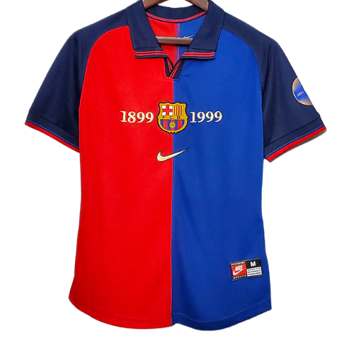CAMISETA RETRO BARCELONA HOME 100TH ANNIVERSARY LIMITED EDITION 1899-1999
