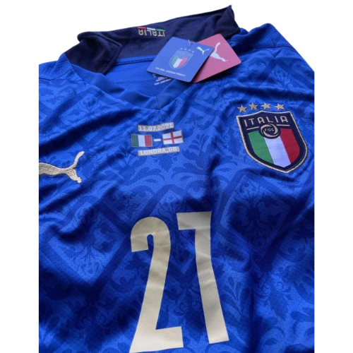 CAMISETA ESPALDA FINAL ITALIA VS INGLATERRA 2020/21 EDIZIONE LIMITATA