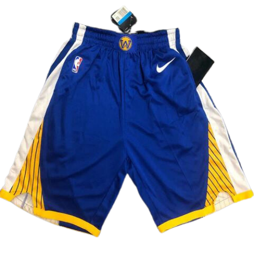 PANTALONES CORTOS AZULES NBA WARRIORS 2021/22