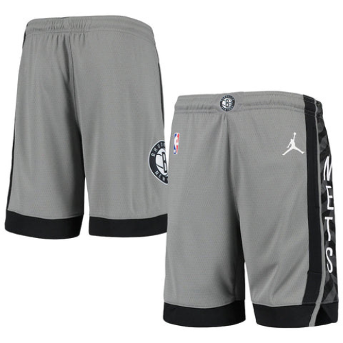 PANTALONES CORTOS NBA BROOKLYN NETS GRIGI 2019/20