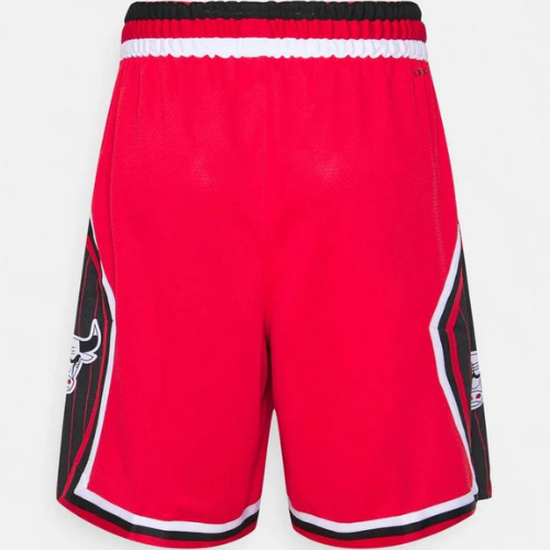 PANTALONES CORTOS NBA CHICAGO BULLS NEGRO Y ROJO 2021/22