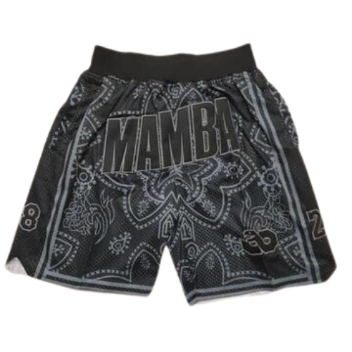 PANTALONES CORTOS NBA LAKERS "BLACK MAMBA" 2019/20